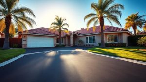 carmichael blacktop driveway installation