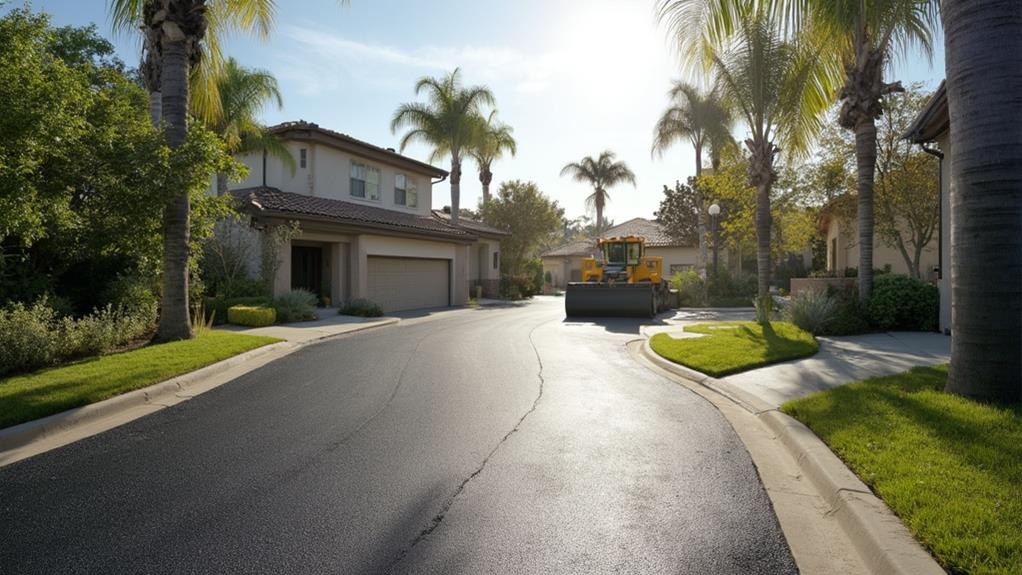 Asphalt driveway paving in sacramento, california