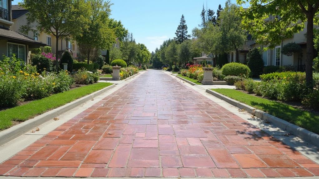 stamped asphalt paving in rancho cordova, ca