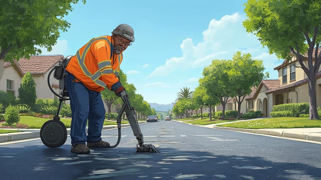 stamped asphalt paving in folsom, ca